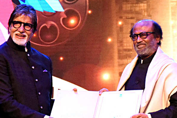 Rajinikanth posts epic photo with Big B
