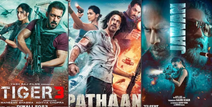 Box Office Clash Shah Rukh Khan's 'Pathaan' Leads Salman Khan's 'Tiger 3'